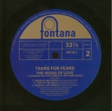 Tears For Fears - The Seeds Of Love +4, original label back